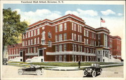 Vocational High School Postcard