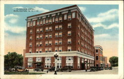 Almanac Hotel Burlington, NC Postcard Postcard