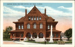 Custom House and Post Office Postcard
