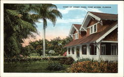 Home of Henry Ford Postcard