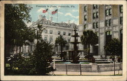 Fountain in Plaza Fountain in Plaza