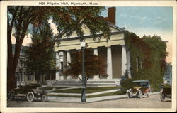 Pilgrim Hall Plymouth, MA Postcard Postcard