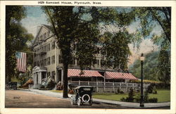 Samoset House Plymouth, MA Postcard Postcard