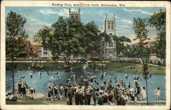 Red Arrow Park - Wading Pool Postcard