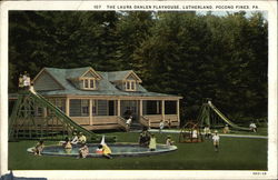The Laura Dahlen Playhouse, Lutherland Postcard