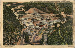 Surface Plant, Sunshine Mining Company Postcard