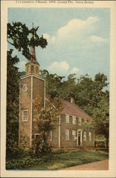 Covenanters Church (1808) Grand Pre, NS Canada Nova Scotia Postcard Postcard