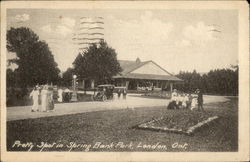 Spring Bank Park Postcard