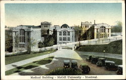 Medical Building - McGill University Postcard