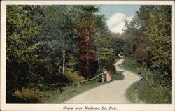 Rural Scene Postcard