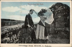Greetings from Hayti South Dakota Postcard Postcard