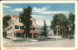 View of Eastman House North Conway, NH Postcard Postcard