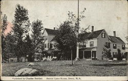 Beaver Lake House Derry, NH Postcard Postcard