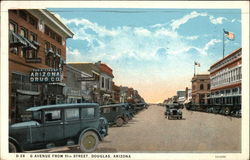 G Avenue From 11th Street Douglas, AZ Postcard Postcard