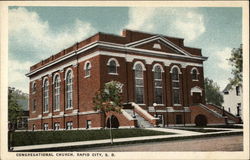 Congregational Church Rapid City, SD Postcard Postcard