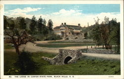 The Lodge in Custer State Park Postcard