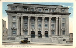 County Court House Schenectady, NY Postcard Postcard