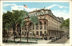 United States Hotel Saratoga Springs, NY Postcard Postcard