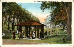Old Red Spring Postcard