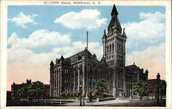 View of City Hall Postcard