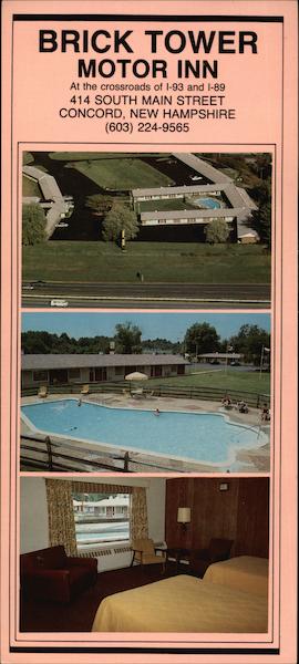 Brick Tower Motor Inn Concord New Hampshire