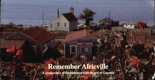 Remember Africville Canada Misc. Canada
