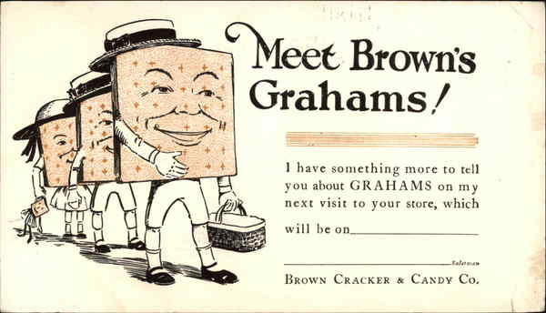 Brown Cracker & Candy Co Advertising