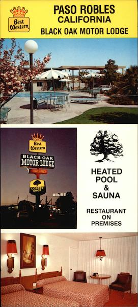 Black Oak Motor Lodge Paso Robles California
