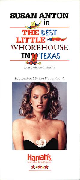 Susan Anton in The Best Little Whorehouse in Texas Lake Tahoe Nevada