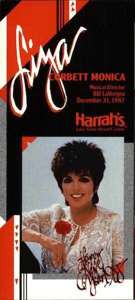Liza Minnelli Lake Tahoe Nevada Celebrities
