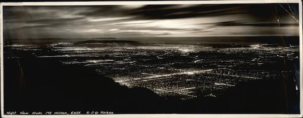 Night View from Mt. Wilson California