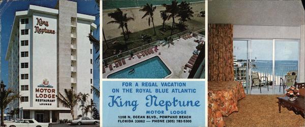 King Neptune Motor Lodge Pompano Beach Florida