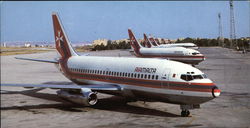 Airmalta Boeing 737-200 Advanced Large Format Postcard