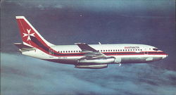 Air Malta Boeing 737-200 Advanced Aircraft Large Format Postcard Large Format Postcard