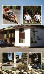 Robin Hood Motel Large Format Postcard