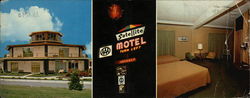 Satellite Motel Large Format Postcard