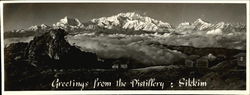 Greetings from the Distillery: Sikkim Large Format Postcard