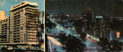 Continental Hilton Large Format Postcard
