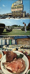 Green Ridge Steak House and Motor Lodge Large Format Postcard