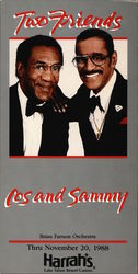Two Friends, Cos and Sammy Large Format Postcard