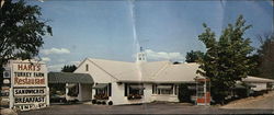 Hart's Turkey Farm Restaurant Large Format Postcard