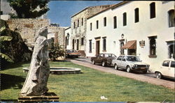La Atarazana Street Santo Domingo, Dominican Republic Caribbean Islands Large Format Postcard Large Format Postcard