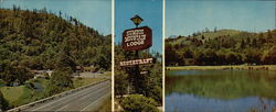 Humbug Mountain Lodge & Restaurant Port Orford, OR Large Format Postcard Large Format Postcard