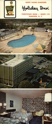 Holiday Inn - Interior & Exterior View Large Format Postcard