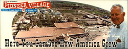 Pioneer Village Large Format Postcard