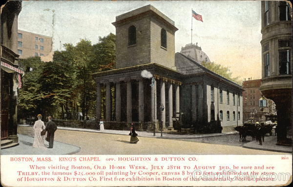 Houghton & Dutton Company Boston Massachusetts Advertising