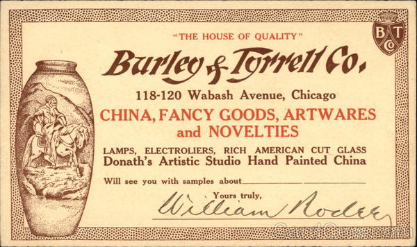 Burley & Torrell Co., The House of Quality Advertising
