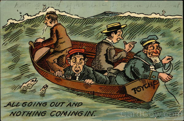 All Going Out and Nothing Coming in Comic, Funny