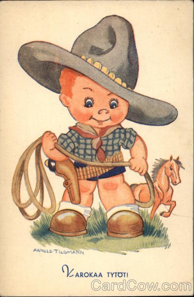 Varokaa Tytoti Arnold Tilgmann Cowboy Kids