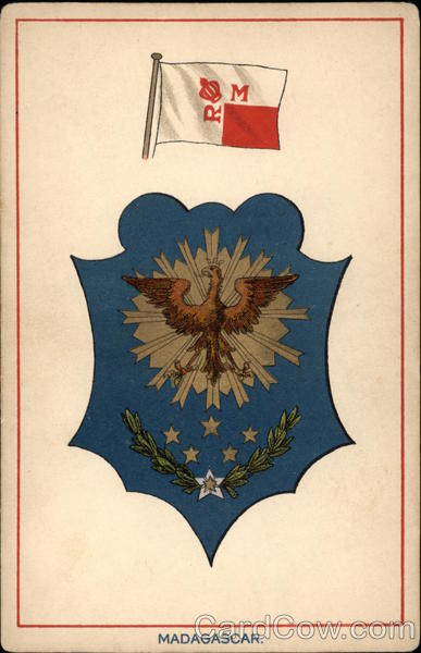 Madagascar Flag & Coat of Arms Flags